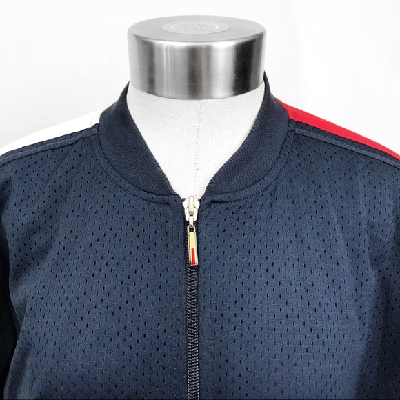 Tommy Hilfiger jersey zip up sweater - Picture 2 of 5